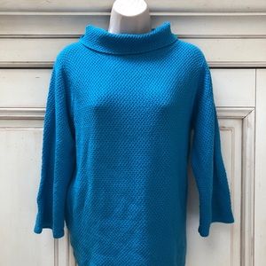 Boden Turquoise Blue Sweater sz 12